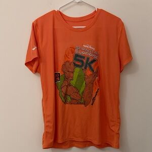 Brooks Orange RunDisney 5K Graphic T-Shirt